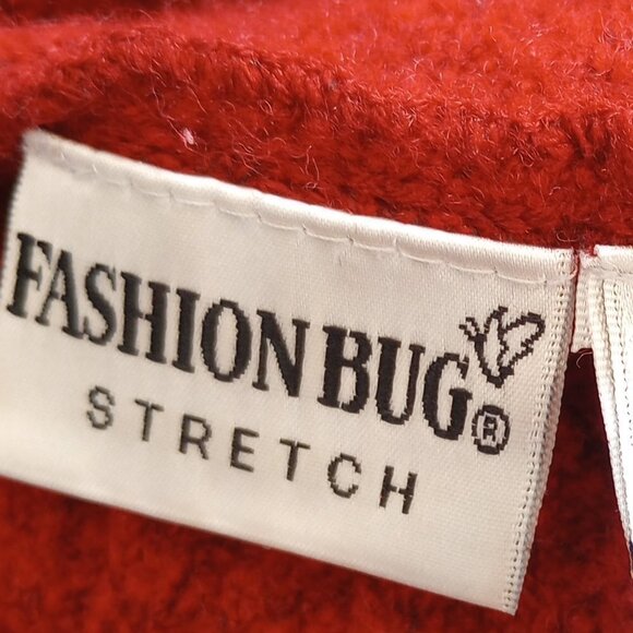 Vintage Turtleneck Fashion Bug Stretch Sweater - L - Picture 8 of 8
